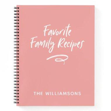 Family Recipe Book Cookbook