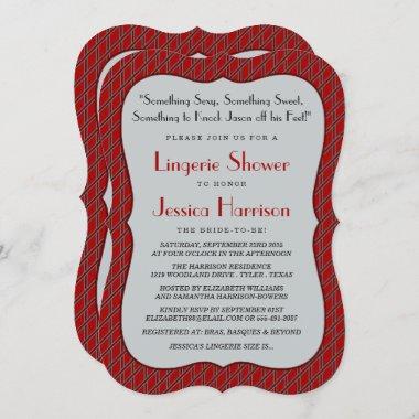 Fancy Lingerie Shower Invitations