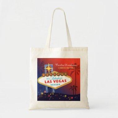 Fancy Twilight Las Vegas Wedding Bridesmaids Gift Tote Bag