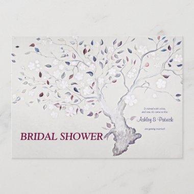 Fantasy Tree Wedding Bridal Shower Invitations