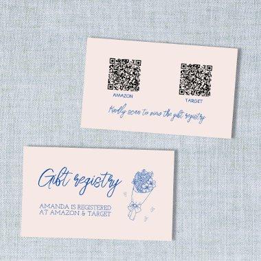 Farmer's Market Gift Reqistry QR Code Enclosure