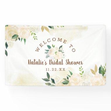Farmhouse Fresh Rustic Chic Bridal Shower Welcome Banner