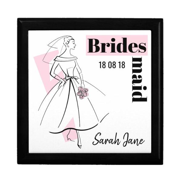 Fashion Bride Pink Bridesmaid gift box