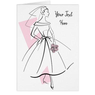 Fashion Bride Pink Front Inside Text