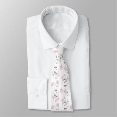 Fashion Bride Pink Group Multi tie