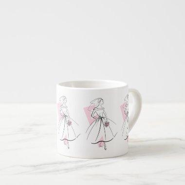 Fashion Bride Pink mug espresso