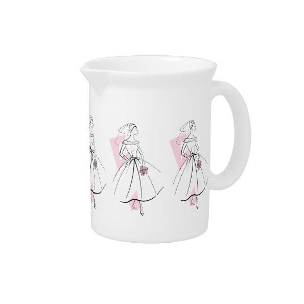 Fashion Bride Pink pitcher