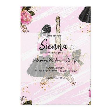 Fashion girly Invitations