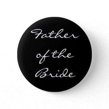 Father of the Bride Button
