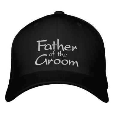 Father of the Groom Embroidered Baseball Hat