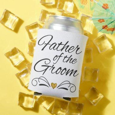 Father Of The Groom - Heart Of Gold Can Can Cooler
