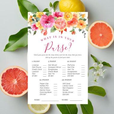 Festive Bright Flowers Citrus  Game