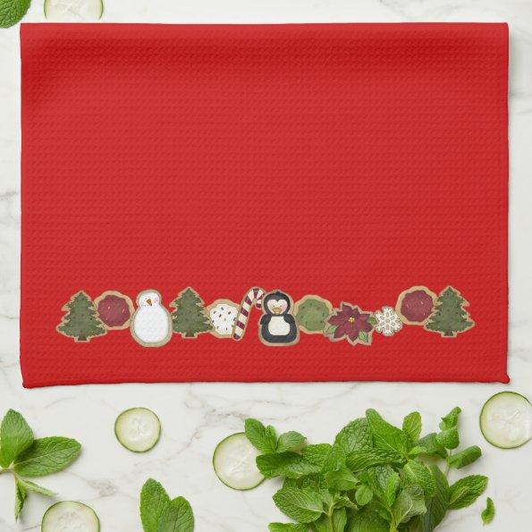 Festive Country Christmas Dish Towels