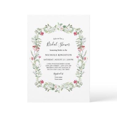 Field Wildflower Frame