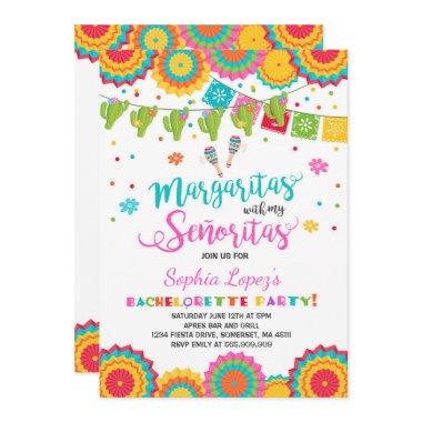 Fiesta Bachelorette Party Invitations Señorita Fun