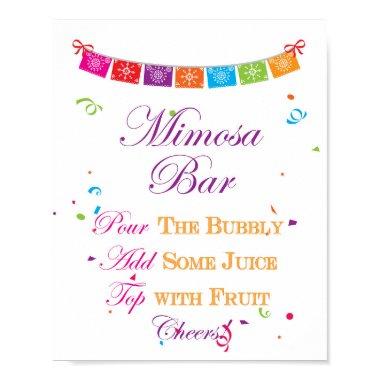 Fiesta  Game Sign 8x10