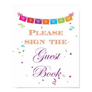 Fiesta  Game Sign 8x10