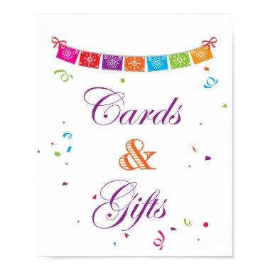 Fiesta Bridal Shower Game Sign 8x10