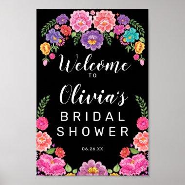 Fiesta Bridal Shower Welcome Sign