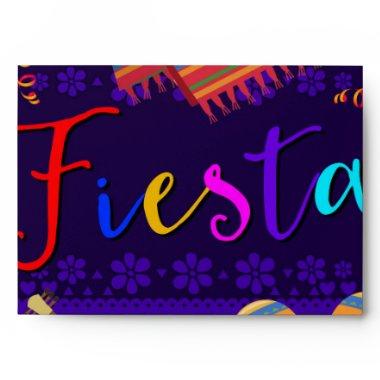 Fiesta Celebration Birthday Party Cinco De Mayo Envelope