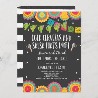 Fiesta Couples Engagement Party Bridal Fiesta Inv Invitations