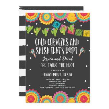 Fiesta Couples Engagement Party Bridal Fiesta Inv Invitations