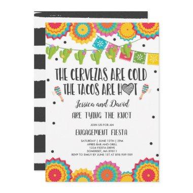 Fiesta Couples Engagement Party Bridal Fiesta Invi Invitations