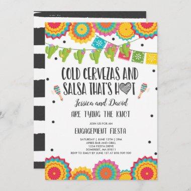 Fiesta Couples Engagement Party Bridal Fiesta Invitations