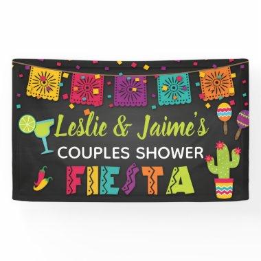 Fiesta Couples Shower Banner with Margarita