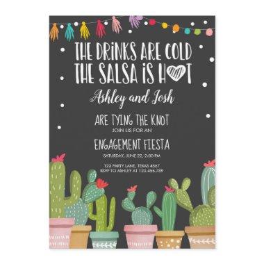 Fiesta Engagement Invitations Bridal Shower Couples