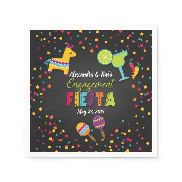 Fiesta Engagement Party Napkins