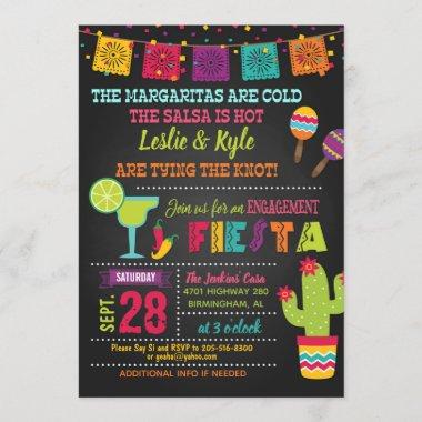 Fiesta Engagement Shower Invitations