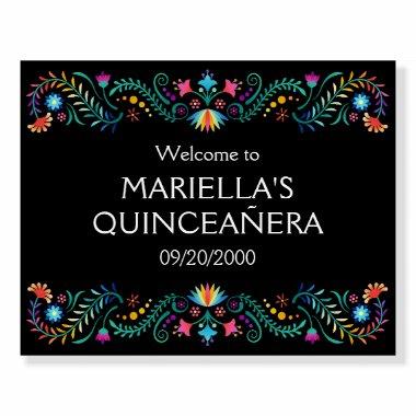 Fiesta Floral Birthday Shower Wedding Foam Board