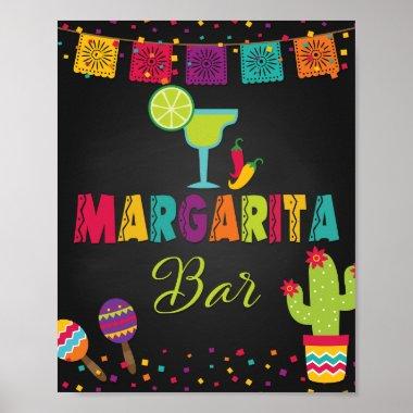 Fiesta Margarita Bar Sign
