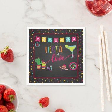 Fiesta of Love Wedding Shower Napkin