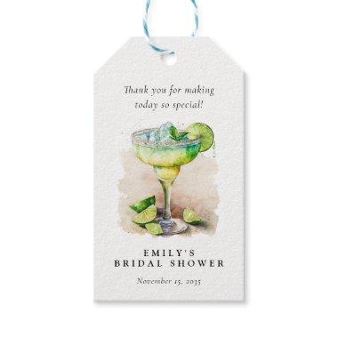Fiesta Watercolor Bridal Shower Gift Tags