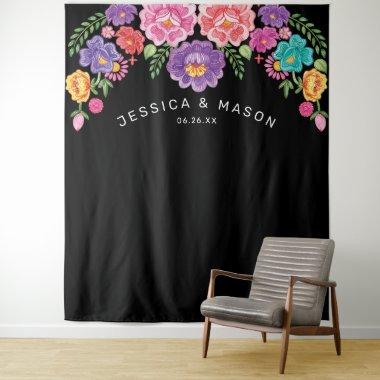 Fiesta Wedding Backdrop Photo Booth