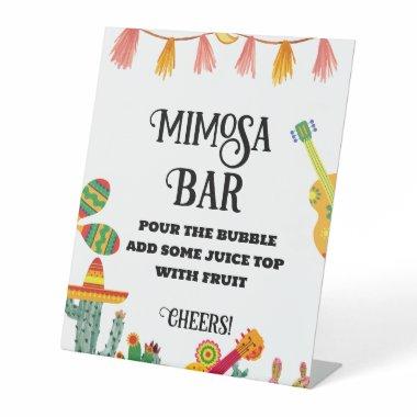 Final Fiesta Bachelorette Mimosa Bar Table Sign