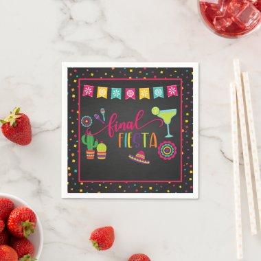 Final Fiesta Bachelorette Party Napkin