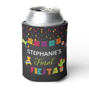 Final Fiesta Can Cooler - Black