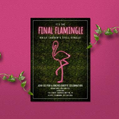 Final Flamingle Bachelorette Party Weekend Invitations