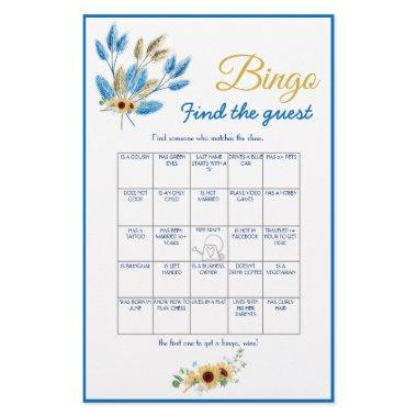 Find the Guest Bingo  Game  Flyer