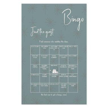Find the Guest Bingo Shower Game Flyer
