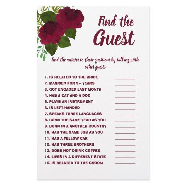 Find the Guest  Game  Red Flyer