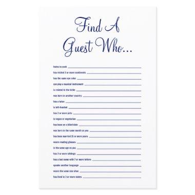 Find The Guest Navy Blue  Game