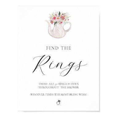 Find the Rings  Game Sign