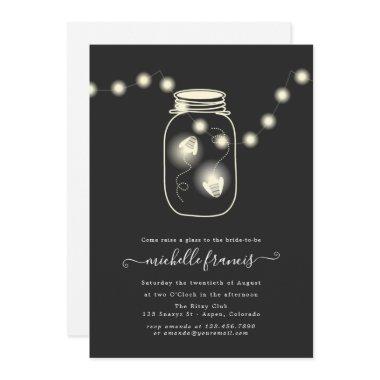 Fire Flies Christmas Bridal Shower Invitations