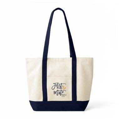 First Mate Coastal Bachelorette Party Tote Bag