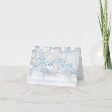 First Snowflakes Script Thank You Invitations