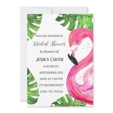 Flamingo Tropical Summer Hawaiian